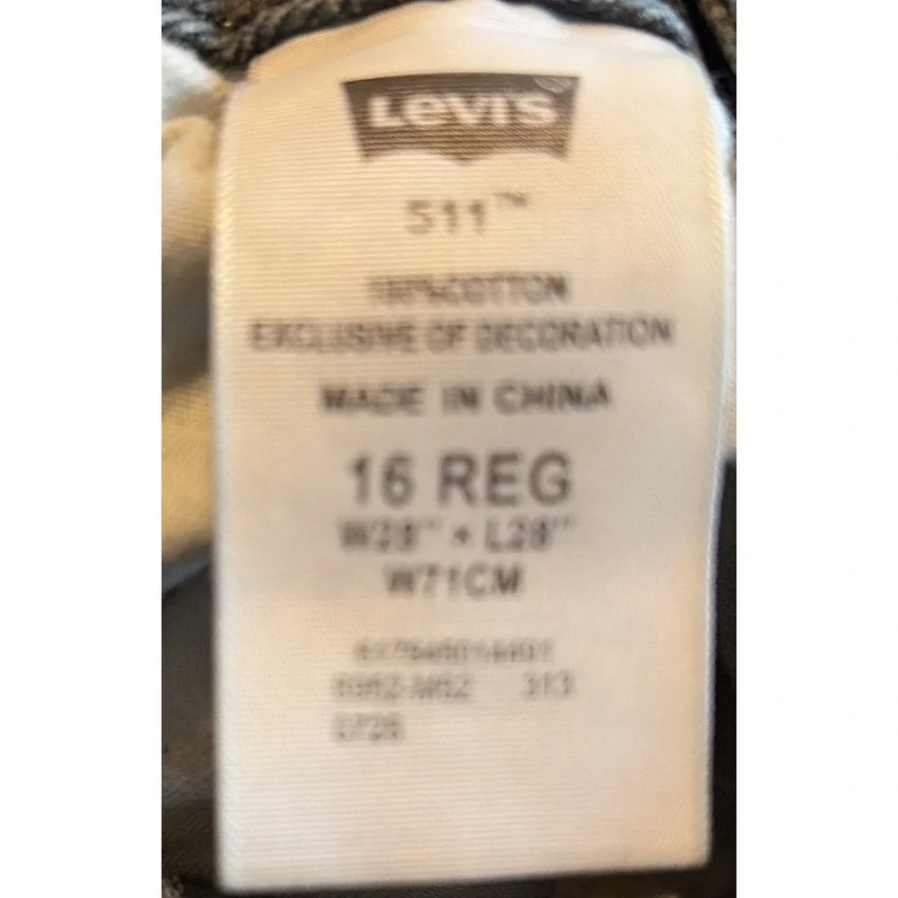 Levi's 522 Slim W28 X L28 Blue